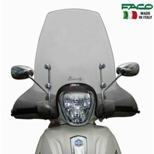 HIGH FACE WINDSCREEN + CHROME