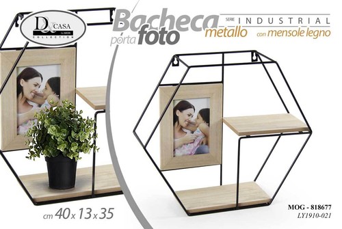 Bacheca parete metallo - bacheca,