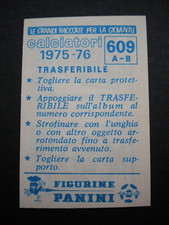 FIGURINA PANINI CALCIATORI