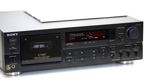 Sony k770es cassette - tc-k770es,
