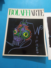 BOLAFFI ARTE N.39-1974 WILFREDO LAM CON FOTOLITOGRAFIA NON NUMERATA  CHEVAL