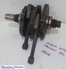 ALBERO MOTORE COMPLETO DI BIELLE HONDA TRANSALP 650 2000 2006 VISIONARE FOTO