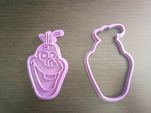 Olaf frozen cookie - frozen, cutter/