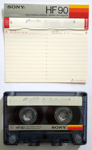 Musicassetta sony hf90 - mc,