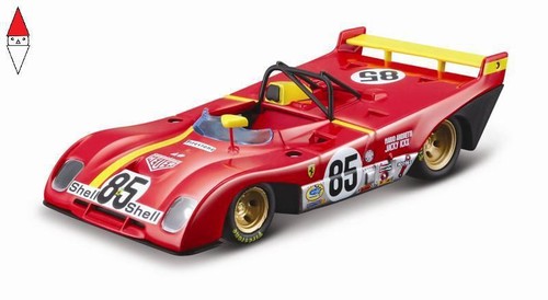 Burago ferrari 312pb n - ferrari, 85