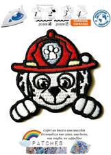 patch paw patrol pat patrouille marshall toppa termoadesiva cartoon badge iron
