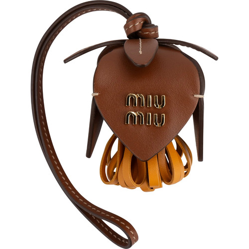 Borsa miu bicolor leather - miu,