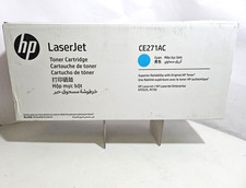 HP CE271AC toner ciano per stampante Laserjet Enterprise CP5525 M750 sealed #K4
