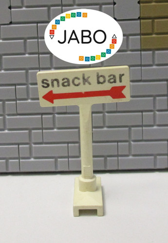 Lego 676p01 snack bar - 676p01,