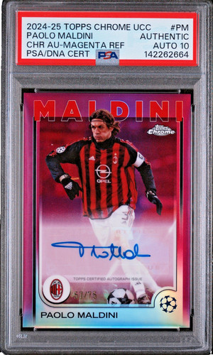 Paolo maldini autografo - paolo, /75