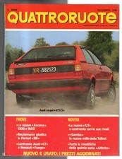 QUATTRORUOTE - N 313, NOVEMBRE - 1981