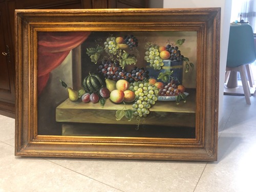 Quadro olio tela - su,