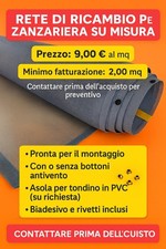 Rete Ricambio Zanzariera su