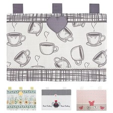 Copriforno shabby chic imbottito morbido passanti chiusura strappo copri forno