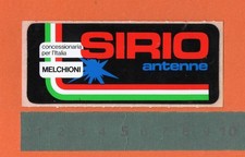 Adesivo Vintage Sticker Autocollant Aufkleber MELCHIONI SIRIO Antenne