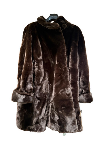 Cappotto pelliccia sintetica