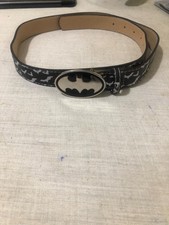 ROMWE BATMAN PU LEATHER LOGO
