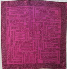 -ROBERTO CAVALLI Foulard soie