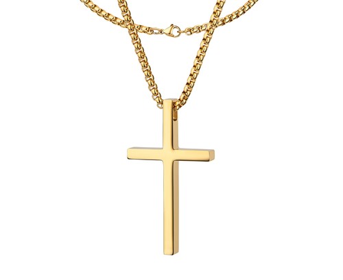 Collana uomo ciondolo - ciondolo, croce