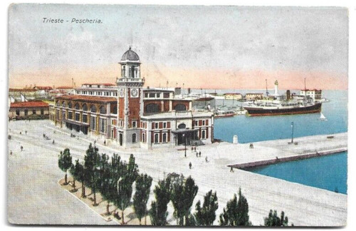 Cartolina trieste - cartolina, di