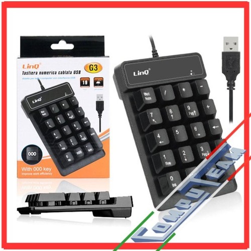 Mini tastiera numerica - tastiera, usb