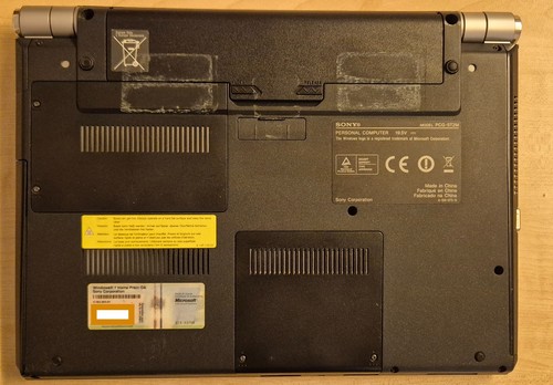 Sony vaio vgn sr5 - vaio,