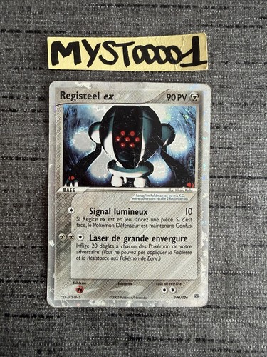 Carte pokémon registeel - carte,