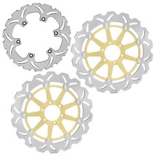 Dischi Freno Anteriori Posteriori per Yamaha FZR 1000 EXUP 90-95 XJR 1200 95-97