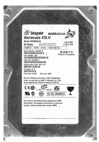 Seagate ultra ata dvd - ata,