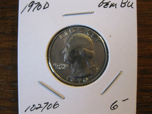 1970 washington quarto di - 1970, d