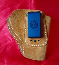 Fondina Mancina/Sinistra Vega Holster in pelle scamosciata made in Italy