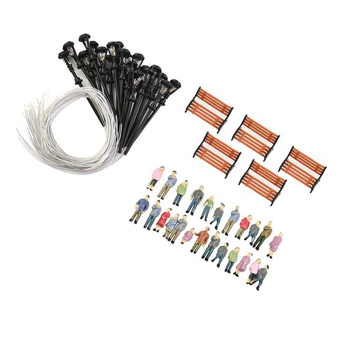 Set figurine lampioni - set, e