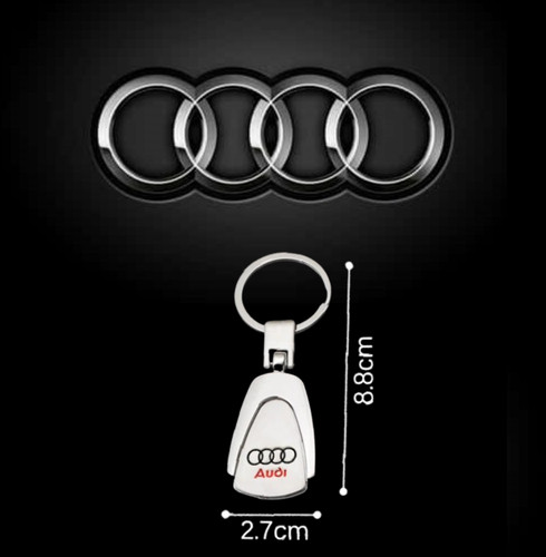 Portachiavi audi metallo - portachiavi,