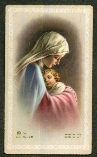 Santino holy card - holy,