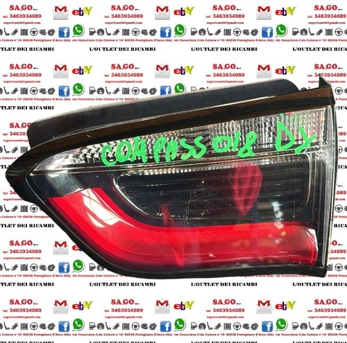 Stop fanale led destro - led, dx