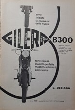 GILERA B300 - Rara Pubblicità
