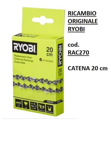 Catena ryobi ricambio rac270 - catena,