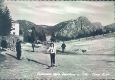 q250 cartolina cantoniera della presolana campi di sci provincia di bergamo