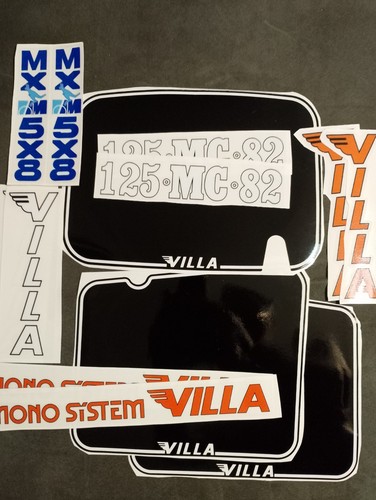 Adesivi stickers moto villa - moto, mc