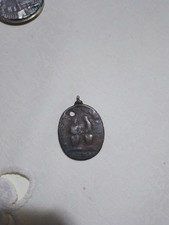 Antique Medal With Saints With