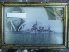 QUADRETTO CON FOTO DI UNA NAVE