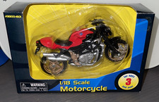 MV AGUSTA BRUTALE ORO Moto Rosso 1/18 Diecast Kid Connection, Nuovo con scatola
