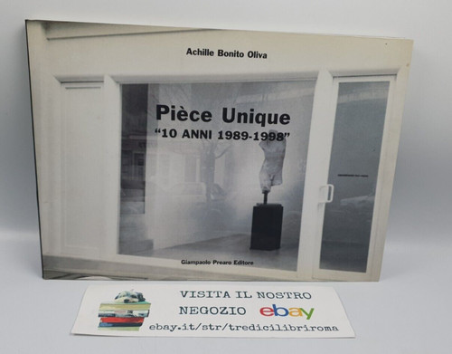 Piéce unique anni 1989 - unique,