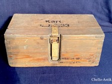 Cassetta Tedesca in Legno s.J.G.33 Schweres Infanteriegeschütz Wehrmacht ww2