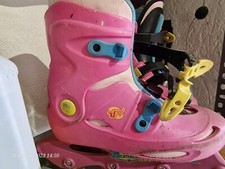 Pattini A Rotelle rosa  Bimba  tg36 / 38