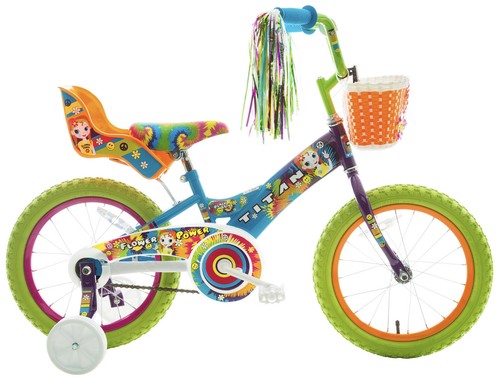 Bici bmx titan girl flower - girl's,