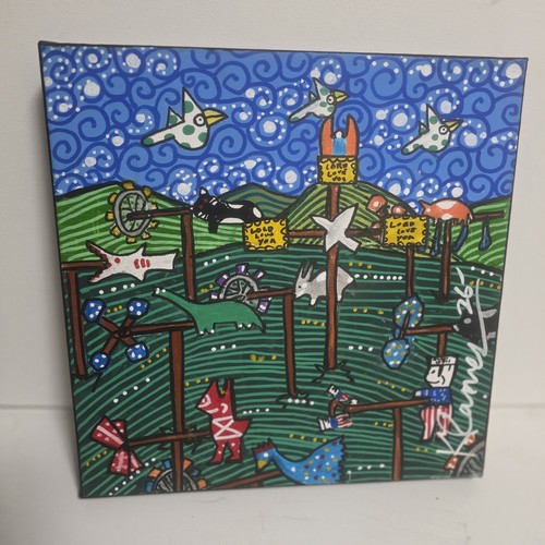 Quadro kip ramey artista - kip,