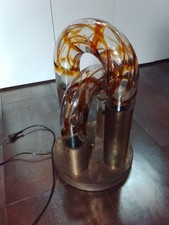 Lampada Da Tavolo NASON MAZZEGA Murano  CATENA  Vintege 