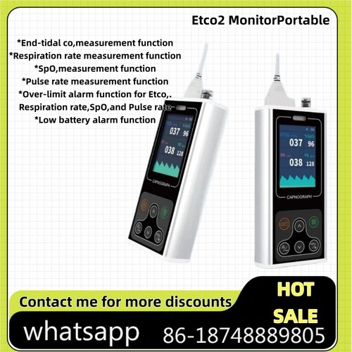 Etco2 monitor capnografo - etco2,