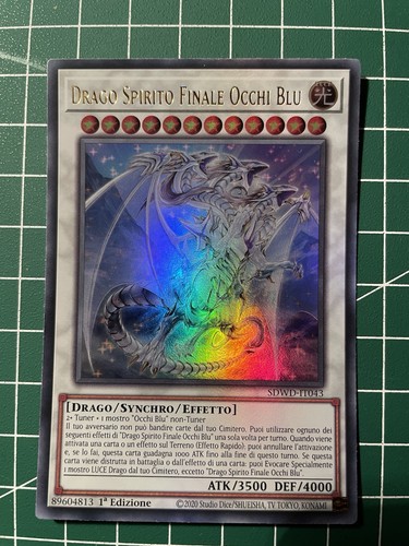 Drago spirito finale occhi blu - spirito,